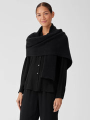 Eileen Fisher Accessories | Cashmere Silk Bliss Scarf Black - Women