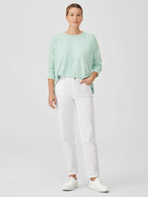 Eileen Fisher Denim | Organic Cotton Denim High-Waisted Jean White - Women