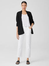 Eileen Fisher Denim | Organic Cotton Denim Straight Jean White - Women