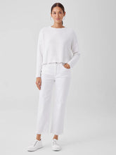 Eileen Fisher Denim | Organic Cotton Denim Straight Jean White - Women