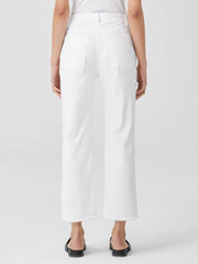 Eileen Fisher Denim | Organic Cotton Denim Straight Jean White - Women