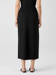 Eileen Fisher Dresses & Skirts | Stretch Jersey Knit Straight Skirt Black - Women