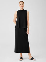 Eileen Fisher Dresses & Skirts | Stretch Jersey Knit Straight Skirt Black - Women