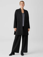 Eileen Fisher Jackets, Coats & Vests | Washable Flex Ponte Long Jacket Black - Women