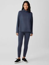 Eileen Fisher Pants, Shorts & Jumpsuits | Cozy Brushed Terry Hug High-Waisted Leggings Ocean - Women
