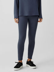 Eileen Fisher Pants, Shorts & Jumpsuits | Cozy Brushed Terry Hug High-Waisted Leggings Ocean - Women