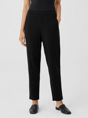 Eileen Fisher Pants, Shorts & Jumpsuits | Cozy Brushed Terry Hug Slouchy Pant Black - Women