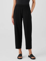 Eileen Fisher Pants, Shorts & Jumpsuits | Stretch Jersey Knit Lantern Pant Black - Women