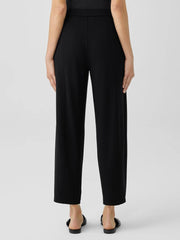 Eileen Fisher Pants, Shorts & Jumpsuits | Stretch Jersey Knit Lantern Pant Black - Women