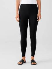 Eileen Fisher Pants, Shorts & Jumpsuits | Stretch Jersey Knit Leggings Black - Women
