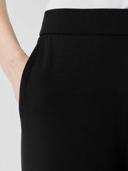 Eileen Fisher Pants, Shorts & Jumpsuits | Stretch Jersey Knit Straight Pant Black - Women