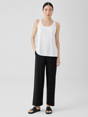 Eileen Fisher Pants, Shorts & Jumpsuits | Stretch Jersey Knit Straight Pant Black - Women