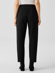 Eileen Fisher Pants, Shorts & Jumpsuits | Washable Flex Ponte Carrot Pant Black - Women