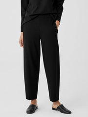 Eileen Fisher Pants, Shorts & Jumpsuits | Washable Flex Ponte Lantern Pant Black - Women