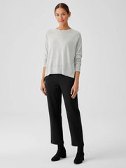 Eileen Fisher Pants, Shorts & Jumpsuits | Washable Flex Ponte Straight Pant Black - Women