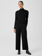 Eileen Fisher Pants, Shorts & Jumpsuits | Washable Flex Ponte Wide-Leg Pant Black - Women