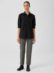 Eileen Fisher Pants, Shorts & Jumpsuits | Washable Stretch Crepe Straight Pant Grove - Women