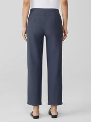 Eileen Fisher Pants, Shorts & Jumpsuits | Washable Stretch Crepe Straight Pant Ocean - Women