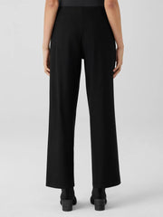 Eileen Fisher Pants, Shorts & Jumpsuits | Washable Stretch Crepe Wide-Leg Pant Black - Women