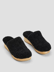 Eileen Fisher Shoes | Curly Shearling Clog Black - Women