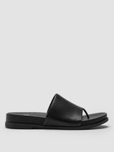 Eileen Fisher Shoes | Duet Tumbled Leather Sandal Black - Women