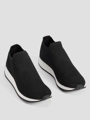 Eileen Fisher Shoes | Humm Recycled Stretch Knit Sneaker Black - Women