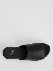 Eileen Fisher Shoes | Novel Leather Wedge Sandal Black - Women