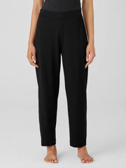 Eileen Fisher Sleepwear | Organic Cotton Interlock Lantern Sleep Pant Black - Women