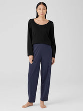 Eileen Fisher Sleepwear | Organic Cotton Interlock Lantern Sleep Pant Indigo - Women