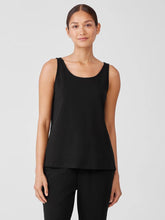 Eileen Fisher Sleepwear | Organic Cotton Interlock Scoop Neck Sleep Tank Black - Women