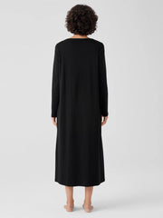 Eileen Fisher Sleepwear | Organic Cotton Interlock Sleep Dress Black - Women