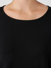 Eileen Fisher Sleepwear | Organic Cotton Interlock Sleep Dress Black - Women