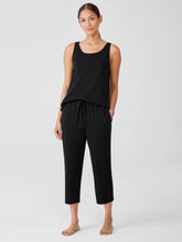 Eileen Fisher Sleepwear | Organic Cotton Interlock Slouchy Sleep Pant Black - Women