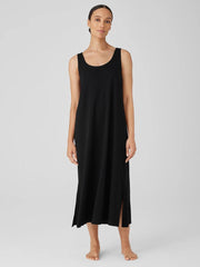 Eileen Fisher Sleepwear | Organic Cotton Interlock Tank Sleep Dress Black - Women