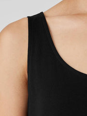 Eileen Fisher Sleepwear | Organic Cotton Interlock Tank Sleep Dress Black - Women