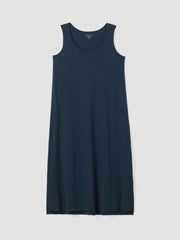Eileen Fisher Sleepwear | Organic Cotton Interlock Tank Sleep Dress Indigo - Women