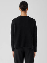 Eileen Fisher Sweaters & Cardigans | Cashmere Silk Bliss Crew Neck Top Black - Women