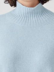 Eileen Fisher Sweaters & Cardigans | Cashmere Silk Bliss Turtleneck Box-Top Frost - Women