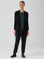 Eileen Fisher Sweaters & Cardigans | Fine Merino Cardigan In Regenerative Wool Black - Women