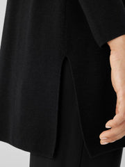 Eileen Fisher Sweaters & Cardigans | Fine Merino Cardigan In Regenerative Wool Black - Women