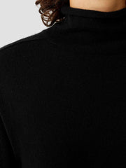 Eileen Fisher Sweaters & Cardigans | Italian Cashmere Turtleneck Long Top Black - Women