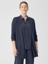 Eileen Fisher Sweaters & Cardigans | Organic Linen Cotton Airy Tuck Long Cardigan Ocean - Women
