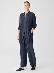 Eileen Fisher Sweaters & Cardigans | Organic Linen Cotton Airy Tuck Long Cardigan Ocean - Women