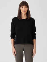 Eileen Fisher Sweaters & Cardigans | Peruvian Cotton Blend Crew Neck Top Black - Women