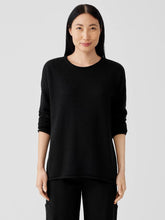 Eileen Fisher Sweaters & Cardigans | Peruvian Cotton Blend Crew Neck Top Black - Women