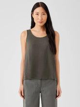 Eileen Fisher Tanks & Camis | Organic Linen Jersey Tank Black - Women