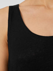 Eileen Fisher Tanks & Camis | Organic Linen Jersey Tank Black - Women