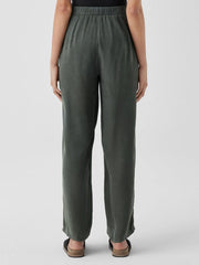 Eileen Fisher Tanks & Camis | Sandwashed Twill Wide Trouser Pant Ocean - Women