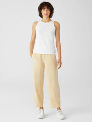 Eileen Fisher Tanks & Camis | Traceable Cotton Jersey Round Neck Tank White - Women