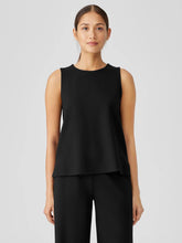 Eileen Fisher Tanks & Camis | Washable Flex Ponte Round Neck Tank Black - Women